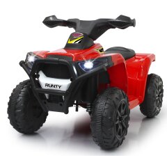 Ride-on Mini Quad Runty rouge 6V