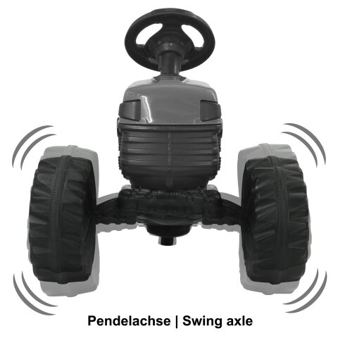 Trettraktor Big Wheel rot