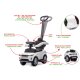 Cavalcabile Land Rover Discovery bianco 3in1