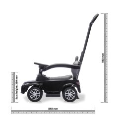 Push Car Land Rover Discovery black 3in1
