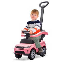 Push Car Land Rover Discovery pink 3in1