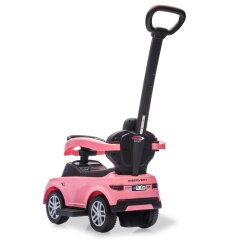 Push Car Land Rover Discovery pink 3in1