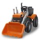 Pedal tractor with loader Power Drag orange