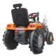 Tractor a pedales con pala Power Drag naranja