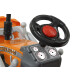 Trettraktor mit Frontlader Power Drag orange