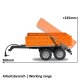 Basculador naranja para Tractor-RC 1:16