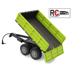 Basculador verde claro para Tractor-RC 1:16