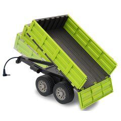 Basculador verde claro para Tractor-RC 1:16