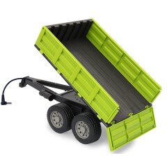 Basculador verde claro para Tractor-RC 1:16