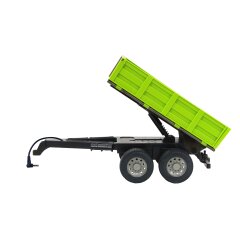 Basculador verde claro para Tractor-RC 1:16