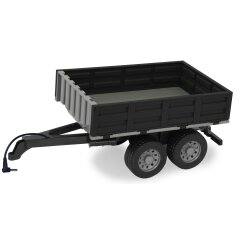 Basculador negro para Tractor-RC 1:16