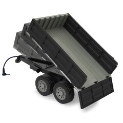 Basculador negro para Tractor-RC 1:16
