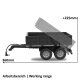 Basculador negro para Tractor-RC 1:16