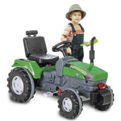 Pedal tractor Power Drag green