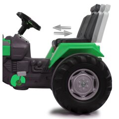 Pedal tractor Power Drag green