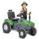 Pedal tractor Power Drag green