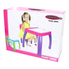 Childrens Seat group Lets Study pink