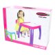 Childrens Seat group Lets Study pink