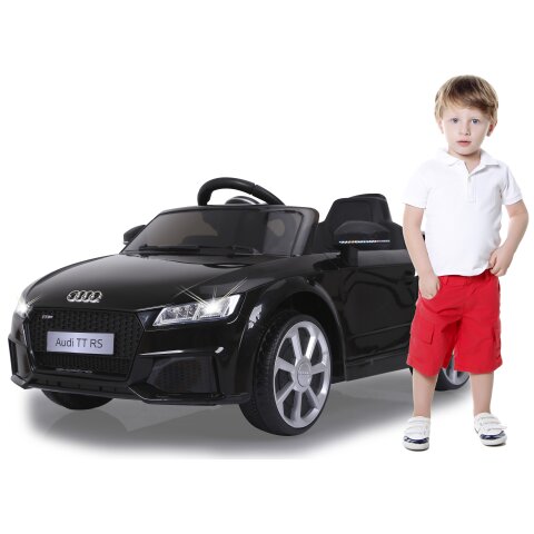 Ride-on Audi TT RS nera 12V