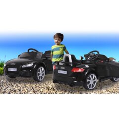 Ride-on Audi TT RS black 12V