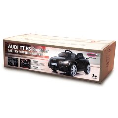 Ride-on Audi TT RS nera 12V