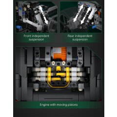 CaDA RUF GT 1:10 nergo Bricks