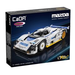CaDA Mazda 787B 1:10 blanco Bricks