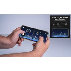 CaDA Maserati GT2 1:20 blue 2,4GHz Bricks