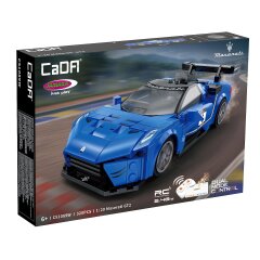 CaDA Maserati GT2 1:20 blue 2,4GHz Bricks