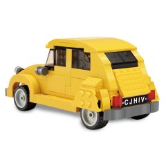 CaDA Citroën 2CV 1:24 amarillo Bricks