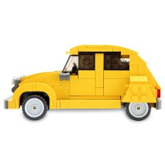 CaDA Citroën 2CV 1:24 amarillo Bricks