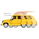 CaDA Citroën 2CV 1:24 amarillo Bricks