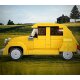 CaDA Citroën 2CV 1:24 amarillo Bricks