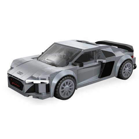 CaDA Audi R8 Coupé 1:24 gris Bricks