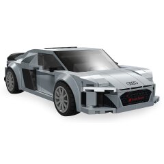 CaDA Audi R8 Coup&eacute; 1:24 gris Bricks