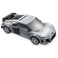 CaDA Audi R8 Coup&eacute; 1:24 gris Bricks