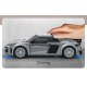 CaDA Audi R8 Coupé 1:24 gris Bricks