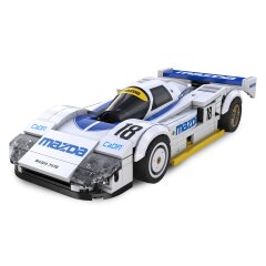 CaDA Mazda 787B 1:24 blanco Bricks