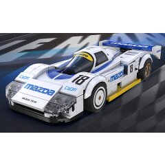 CaDA Mazda 787B 1:24 blanco Bricks