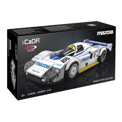 CaDA Mazda 787B 1:24 blanco Bricks