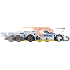 CaDA Mazda 787B 1:24 white Bricks