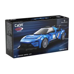 CaDA Maserati GT2 1:24 blue Bricks