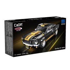 CaDA Shelby GT 350 H 1:24 black Bricks