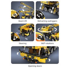 CaDA Mobile crane 1:27 Bricks