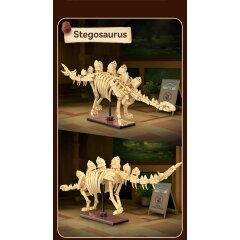 CaDA Dinosaur fossil Stegosaurus 1:23 Bricks