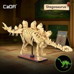 CaDA Fossile de dinosaure Stegosaurus Bricks
