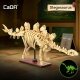 CaDA Fossile de dinosaure Stegosaurus Bricks