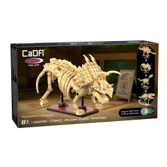 CaDA Fossile de dinosaure Triceratops Bricks
