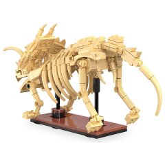 CaDA Fossile di dinosauro Triceratops Bricks