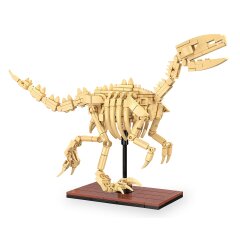 CaDA Fossile de dinosaure Velociraptor Bricks